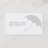 schirm visitekaartje (Achterkant)