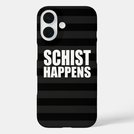 Schist gebeurt Case-Mate iPhone case (Achterkant)