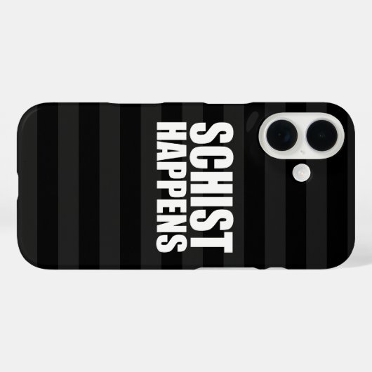 Schist gebeurt Case-Mate iPhone case (Achterkant (horizontaal))