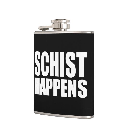 Schist gebeurt heupfles (Links)