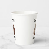 Schist Got Real - Nerdy Rock Pun - Gefeliciteerd/G Papieren Bekers (Links)