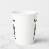 Schist Got Real - Nerdy Rock Pun - Gefeliciteerd/G Papieren Bekers (Rechts)