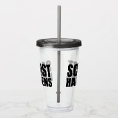 Schist Happens - Geologie Acryl Drinkbeker (Rechts)