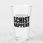 Schist Happens - Geologie Glas (Achterkant)