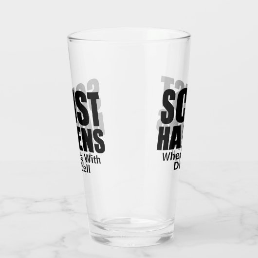 Schist Happens -  Geoloog Glas (Rechts)