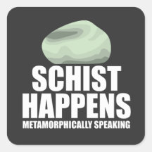 Schist Happens Geoloog Mineraal Geode Rock Collect