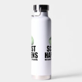 Schist Happens Geoloog Mineraal Geode Rock Collect Waterfles (Rechts)