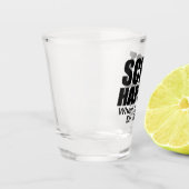 Schist Happens - Geoloog Shot Glas (Links)