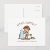 Schist Happens Metamorphically Speaking Briefkaart (Voorkant / Achterkant)