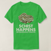 Schist Happens Rock Collector T-shirt (Design voorkant)
