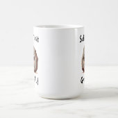 Schist heeft net echt - Schattigee geologie woords Koffiemok (Center)