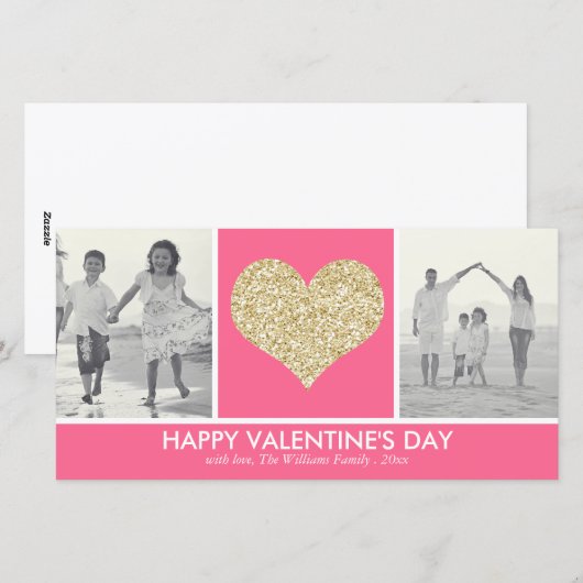 Schitter de Kaarten van de Foto van de (Voorkant / Achterkant)