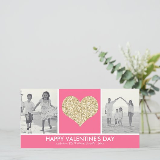 Schitter de Kaarten van de Foto van de (Staand voorkant)