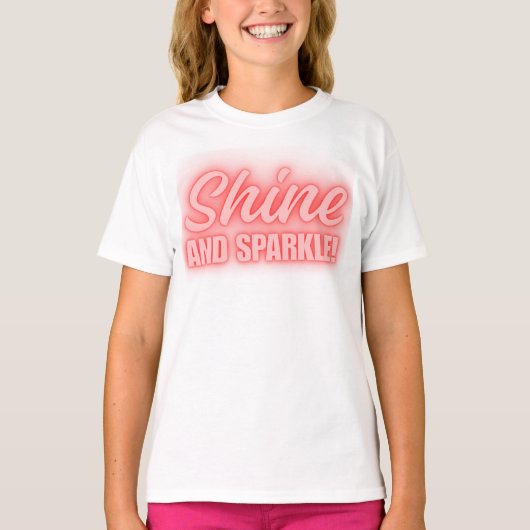 Schitter en glans t-shirt (Voorkant)
