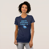 Schitter Helder Als Een Diamant T-Shirt (Voorkant volledig)