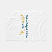 Schitter Klein Kind Dekbed voor Kinderen Fleece Deken (Voorkant (Horizontaal))