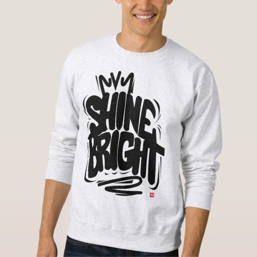 Schitter op kwaliteit SweatShirt (Voorkant)