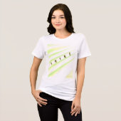 Schitter Schitter in het heldere licht zonlicht Tri-Blend Shirt (Voorkant volledig)