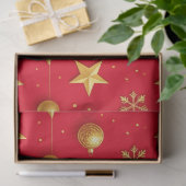 Schitter, Sterren Christmas Tissuepapier (Geschenk)