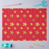 Schitter, Sterren Christmas Tissuepapier (Craft)