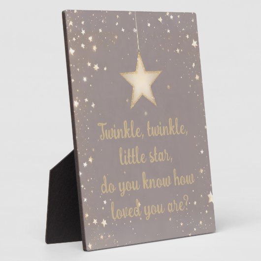 Schitter, sterretje fotoplaat (Zijkant)