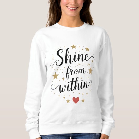 Schitter van Binnenuit Sweatshirt (Voorkant)