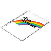 Schitter Zijwaarts Notitieboek (Linkerzijde)