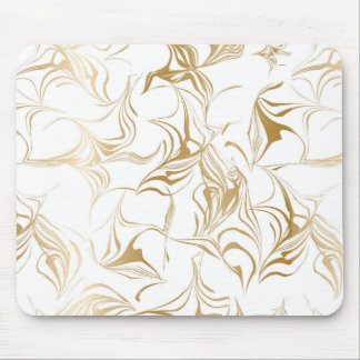 Schitterend abstract gouden patroon muismat