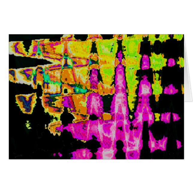Schitterend Amadeus waterkleurpatroon (Voorkant Horizontaal)