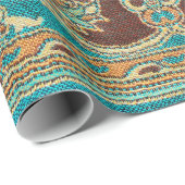 Schitterend, arabisch, arabisch, arabisch, arabisc cadeaupapier (Rol Hoek)