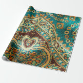 Schitterend, arabisch, arabisch, arabisch, arabisc cadeaupapier (Uitgerold)