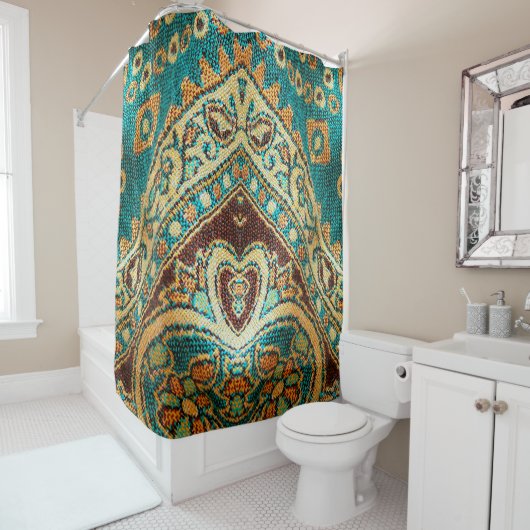 Schitterend, arabisch, arabisch, arabisch, arabisc douchegordijn (In situ)