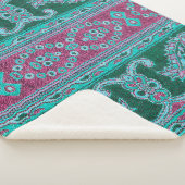 Schitterend, arabisch, arabisch, arabisch, arabisc sherpa deken (3/4)