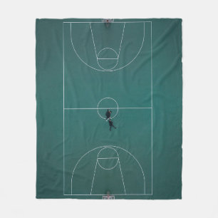 Schitterend Basketball-ontwerp Fleece Deken