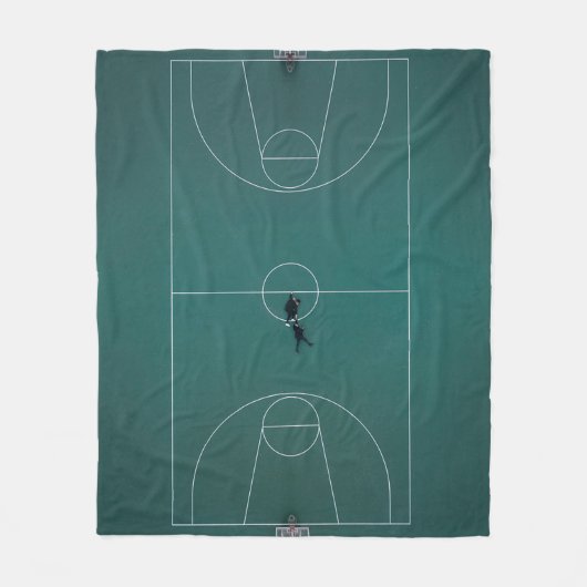 Schitterend Basketball-ontwerp Fleece Deken (Voorkant)