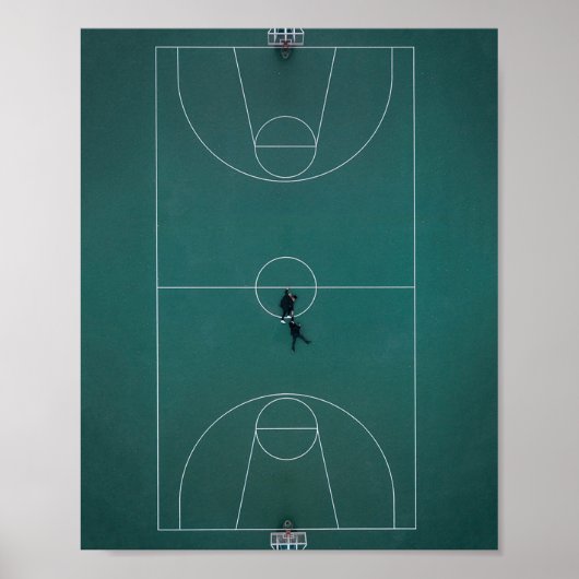 Schitterend Basketball-ontwerp Poster (Voorkant)