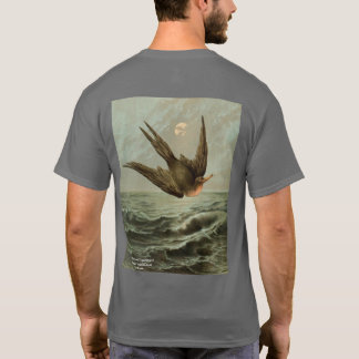 Schitterend bevloeiingsdier, voorste/achterste kun t-shirt