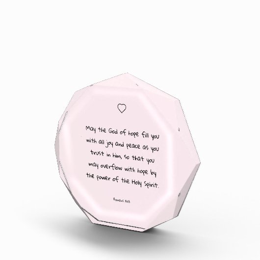 Schitterend Bijbelcitaat van de Bijbel van de Fori Fotoblokken (Rechts)