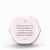 Schitterend Bijbelcitaat van de Bijbel van de Fori Fotoblokken (Voorkant)