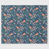 Schitterend blauw en Oranje papier voor de onmidde (Vlak)