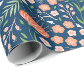 Schitterend blauw en Oranje papier voor de onmidde (Rol Hoek)