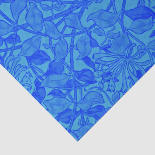 Schitterend blauw honingzucht tissuepapier (Detail)