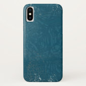 Schitterend blauw Keltisch design Case-Mate iPhone Case (Achterkant)