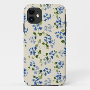 Schitterend bloemloos patroon Case-Mate iPhone case
