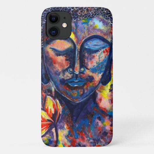Schitterend Boeddha Origineel Abstract Kunstwerk Case-Mate iPhone Case (Achterkant)