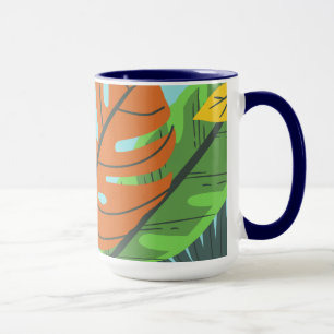 Schitterend botanisch creatief schattig patroon bl mok