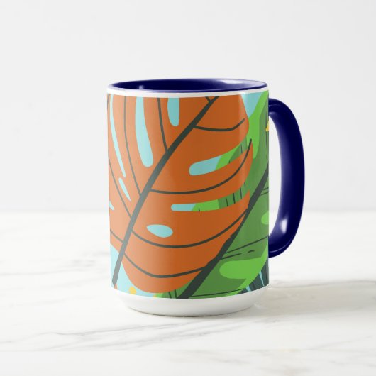 Schitterend botanisch creatief schattig patroon bl mok (Voorkant rechts)