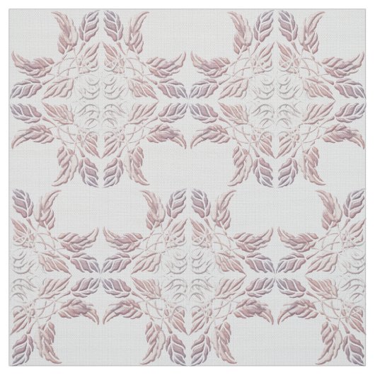 Schitterend decoratief element van bladeren stof (Swatch)