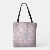 Schitterend decoratief element van bladeren tote bag (Achterkant)