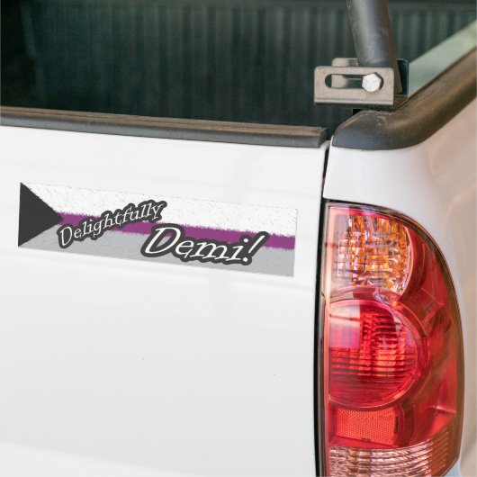 Schitterend Demi! Bumpersticker (Op Truck)